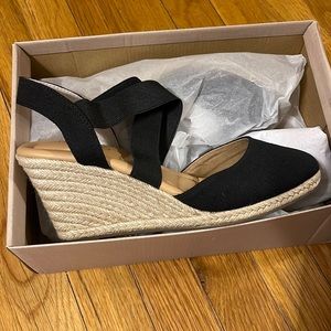 Me Too Brayden espadrille style wedges